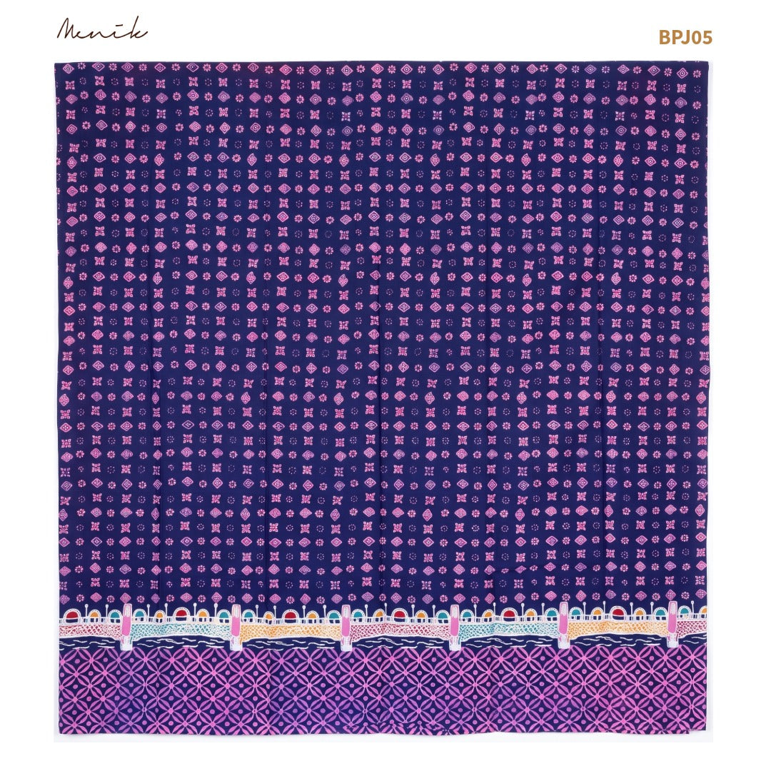 Batik Tangerang Motif Jembatan Berendeng BPJ05 - Menik Batik