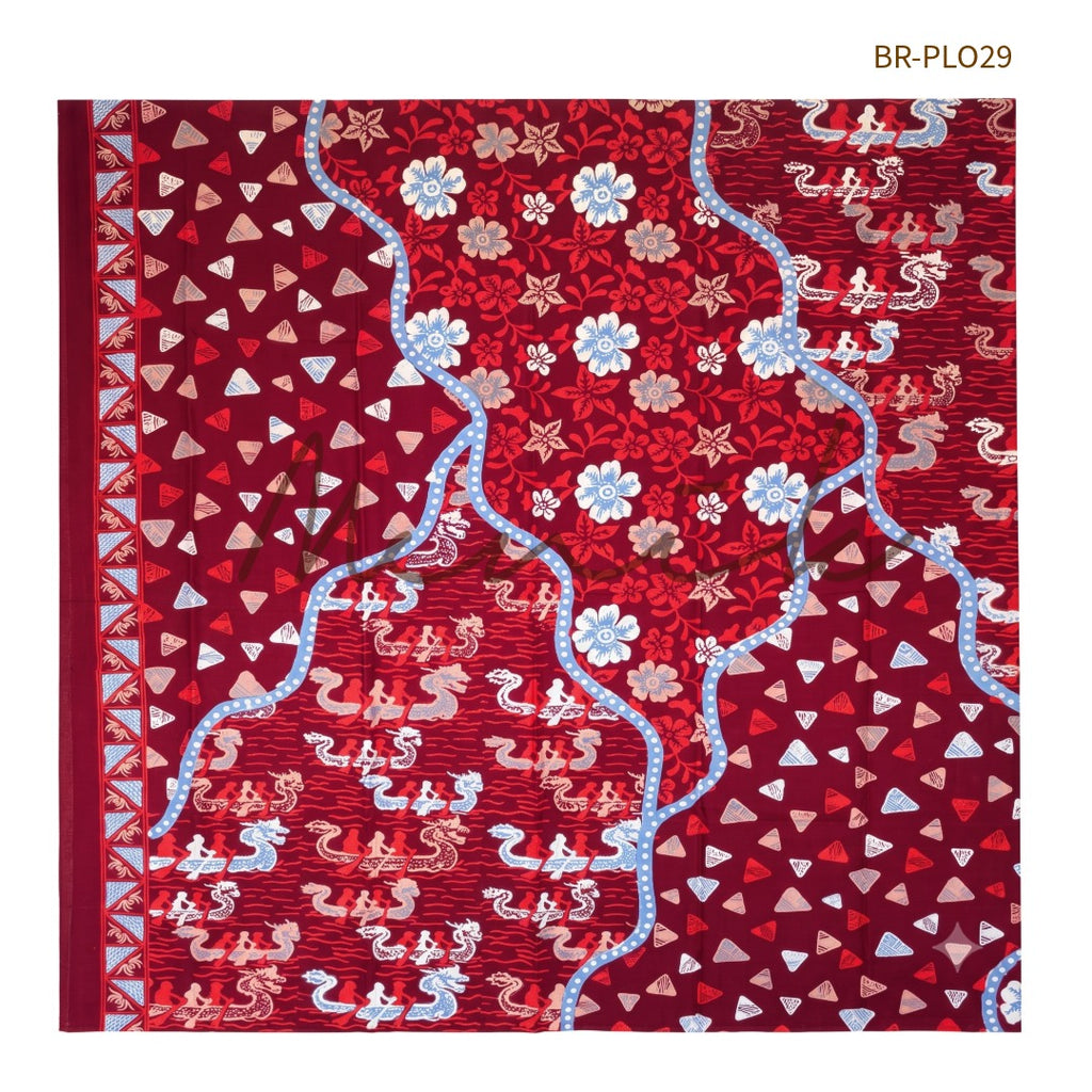 Batik Tangerang Motif Perahu Naga BR-PLO29 - Menik Batik