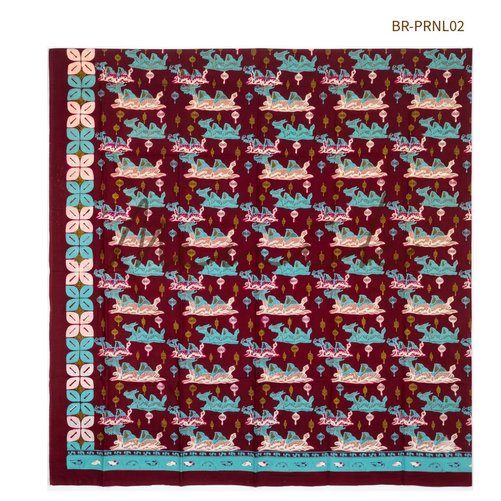 Batik Tangerang Motif Perahu Naga BR-PRNL02 - Menik Batik