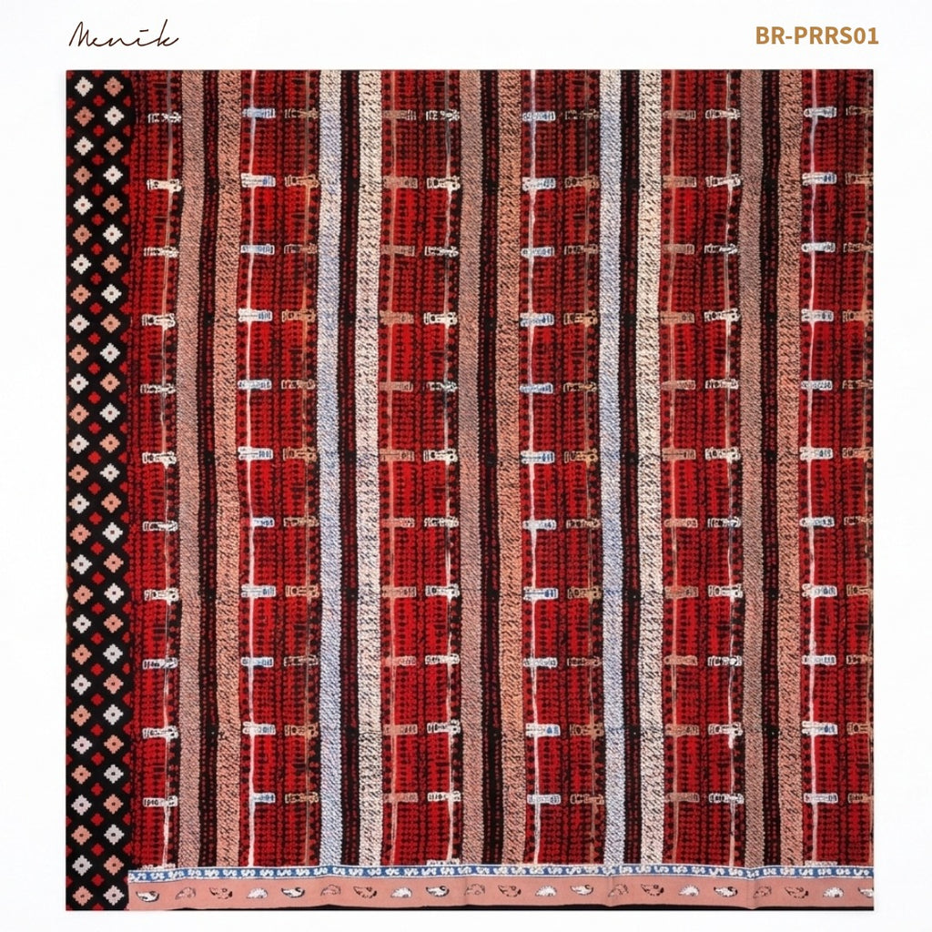 Batik Tangerang Motif Pintu Air Sepuluh BR-PRRS01 - Menik Batik