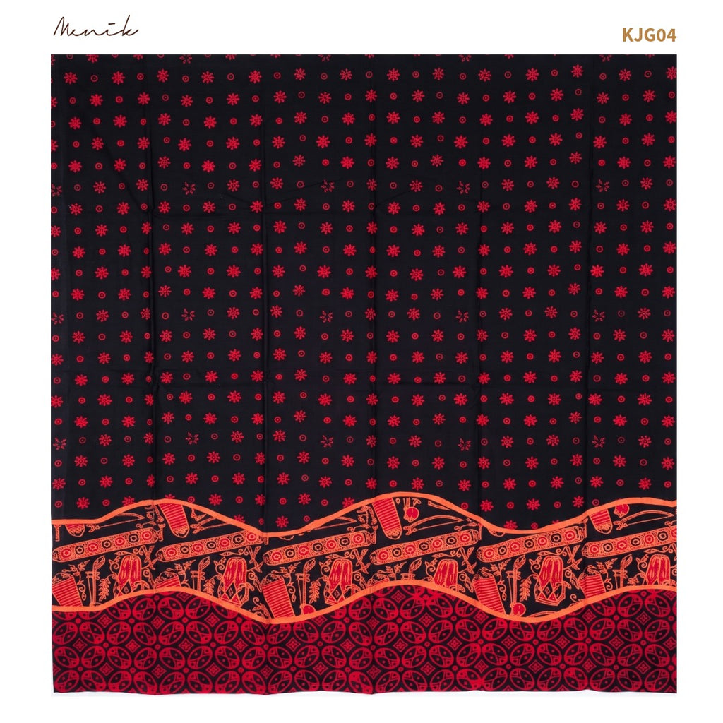 Batik Tangerang Motif Gambang Kromong KJG04 - Menik Batik