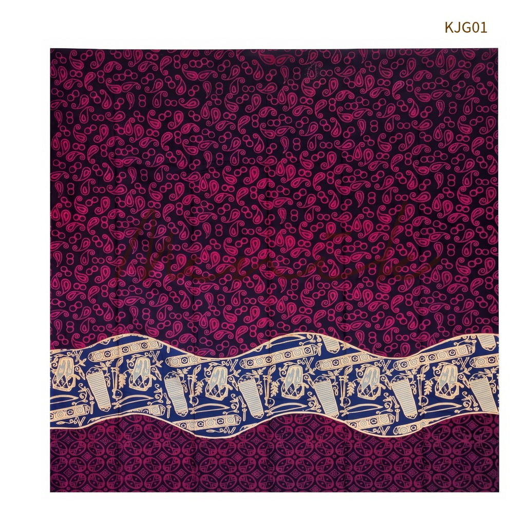 Batik Tangerang Motif Gambang Kromong KJG01 - Menik Batik