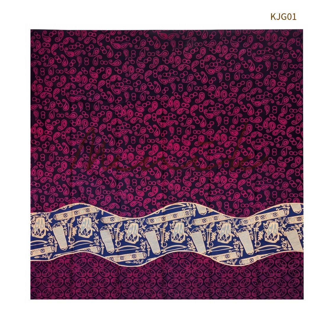 Batik Tangerang Motif Gambang Kromong KJG01 - Menik Batik