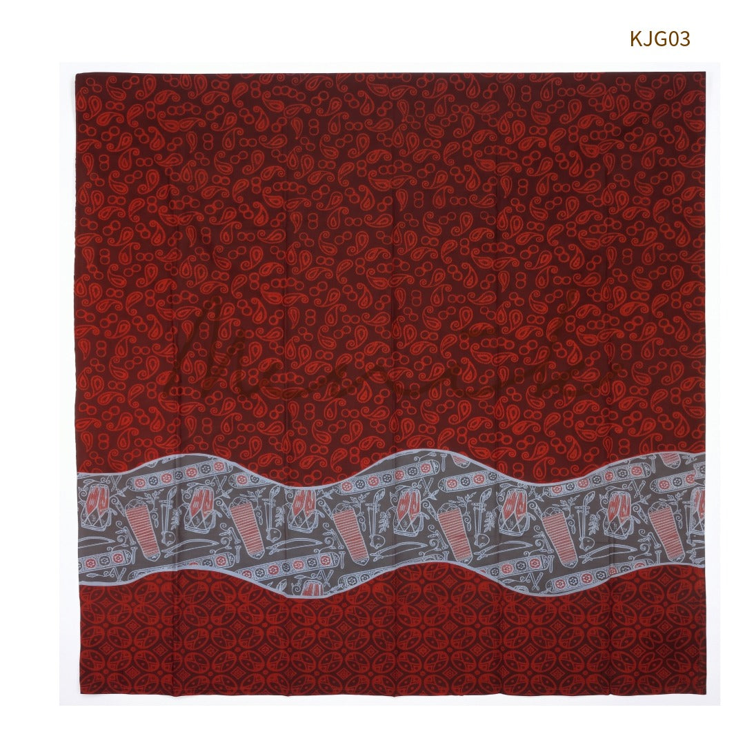 Batik Tangerang Motif Gambang Kromong KJG03 - Menik Batik