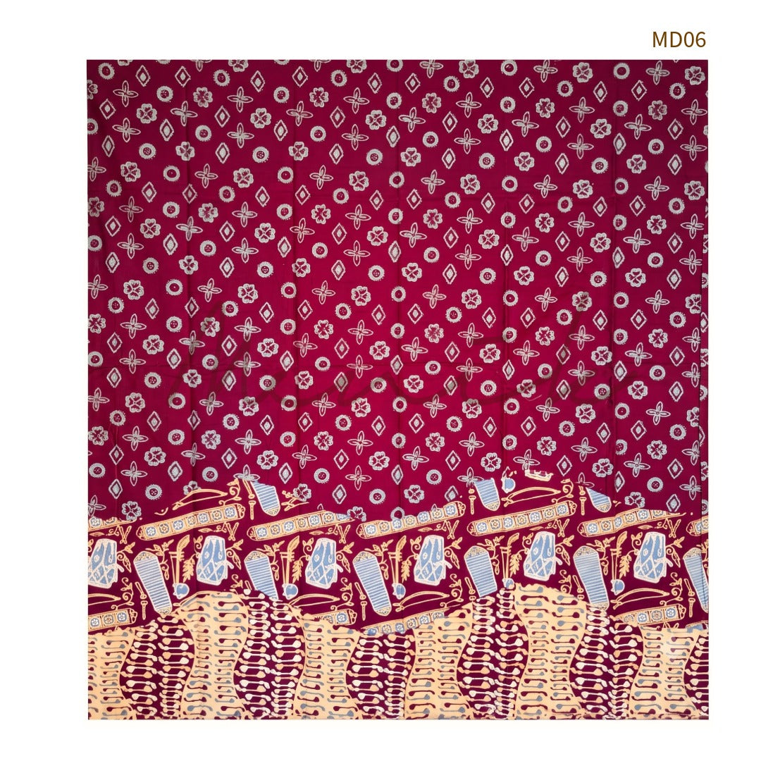 Batik Tangerang Motif Gambang Kromong MD06 - Menik Batik
