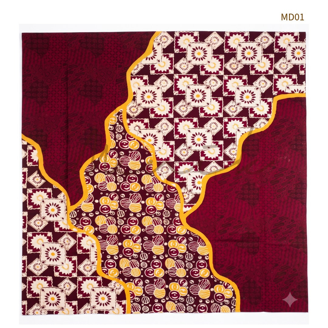 Batik Tangerang Motif Al-Azhom MD01 - Menik Batik