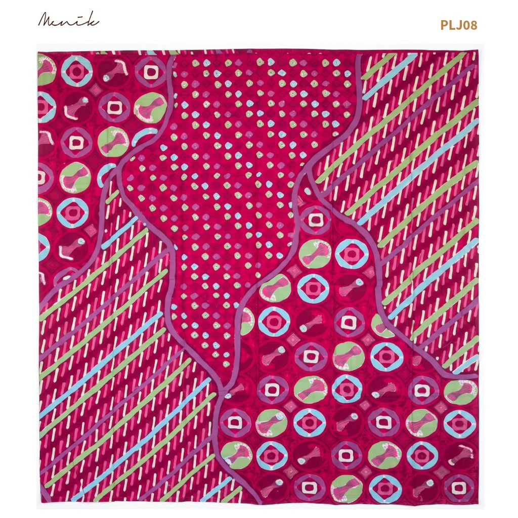 Batik Tangerang Motif Jam Gede Jasa PLJ08 - Menik Batik