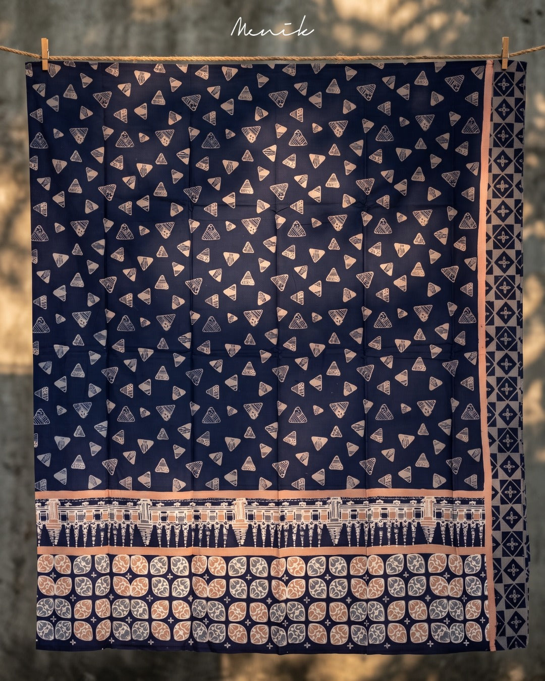Batik Tangerang Motif Pintu Air Sepuluh BR-RTP01 - Menik Batik