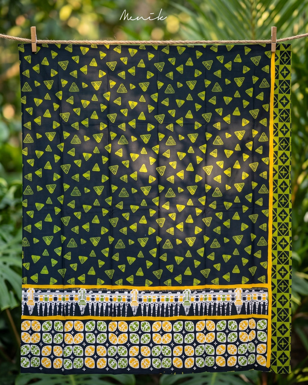 Batik Tangerang Motif Pintu Air Sepuluh BR-RTP02 - Menik Batik