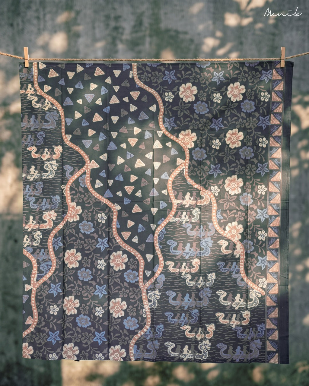 Batik Tangerang Motif Perahu Naga BR-PLO28 - Menik Batik