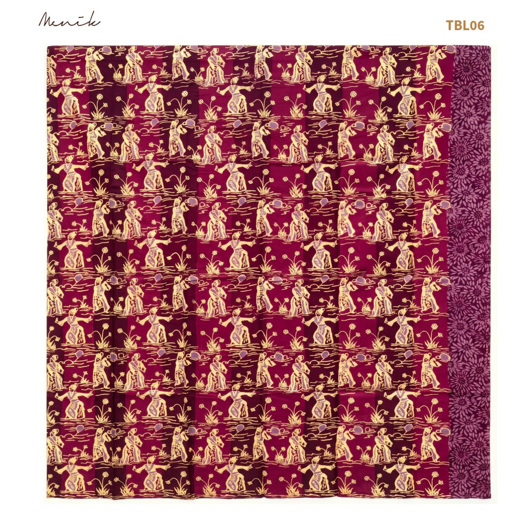 Batik Tangerang Motif Lenggang Cisadane TBL06 - Menik Batik