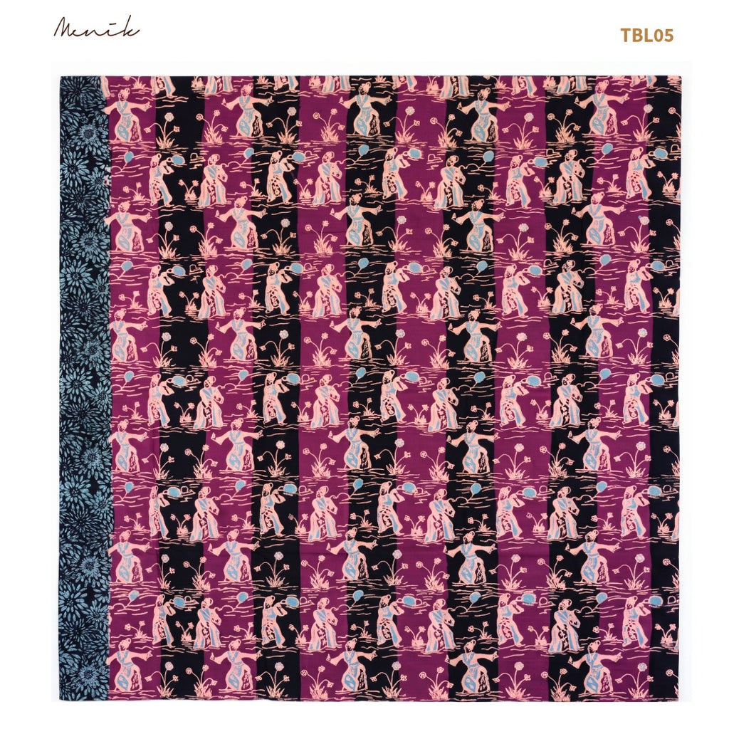 Batik Tangerang Motif Lenggang Cisadane TBL05 - Menik Batik