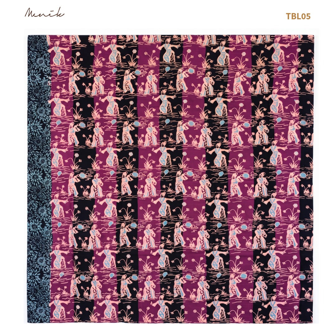 Batik Tangerang Motif Lenggang Cisadane TBL05 - Menik Batik