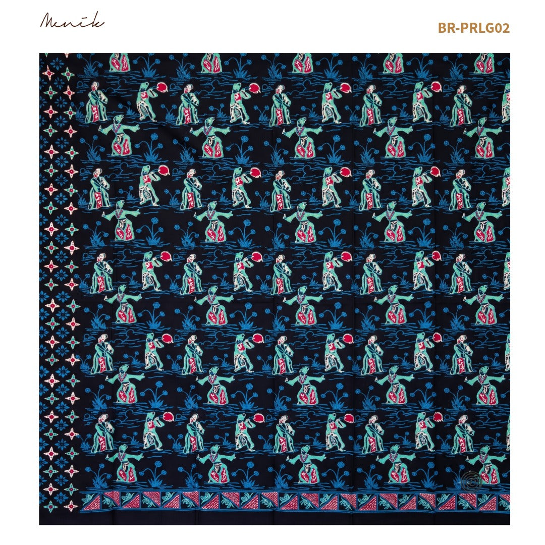 Batik Tangerang Motif Lenggang Cisadane BR-PRLG02 - Menik Batik