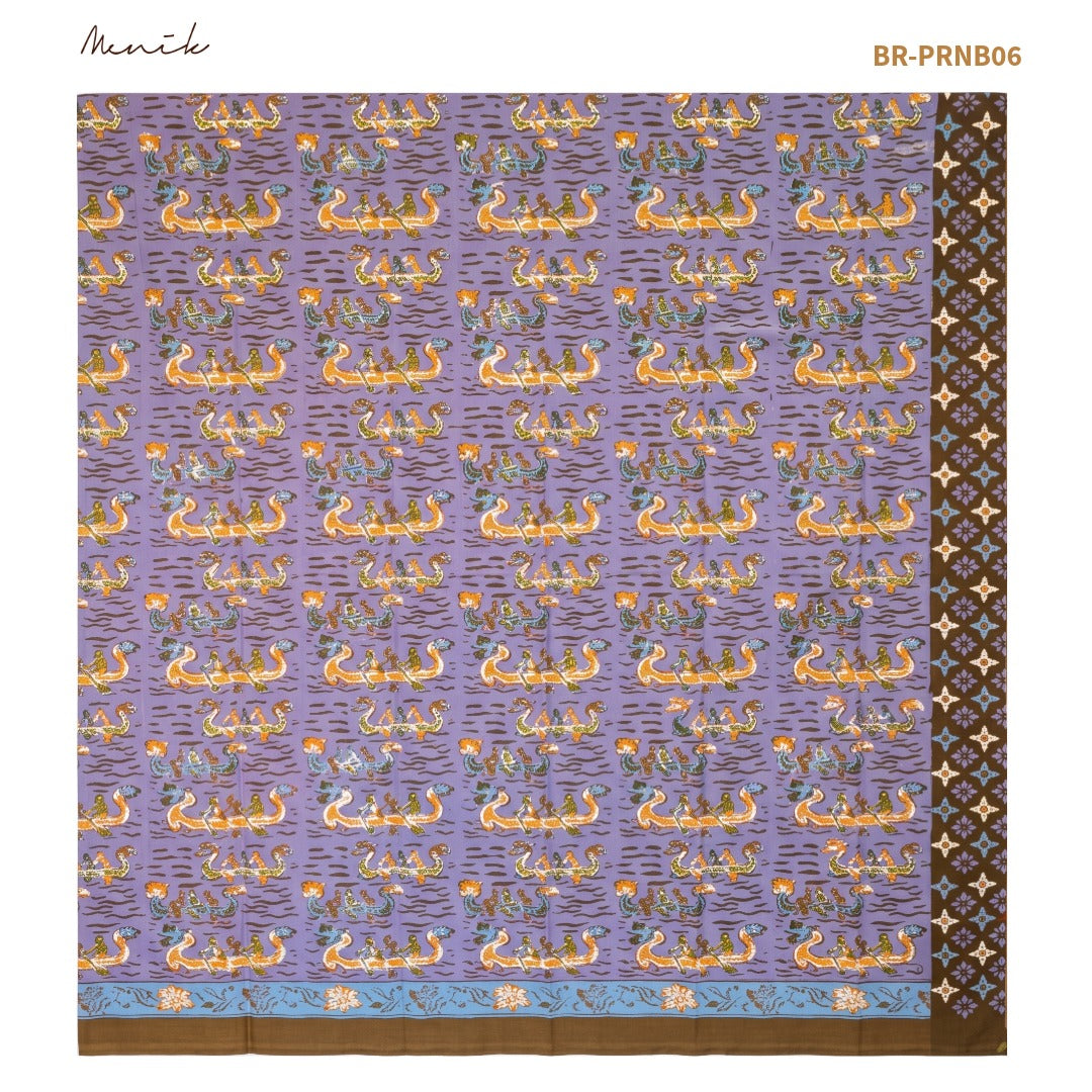 Batik Tangerang Motif Perahu Naga BR-PRNB06 - Menik Batik