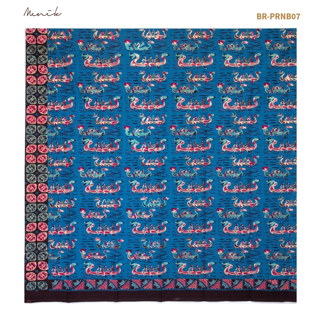 Batik Tangerang Motif Perahu Naga BR-PRNB07 - Menik Batik