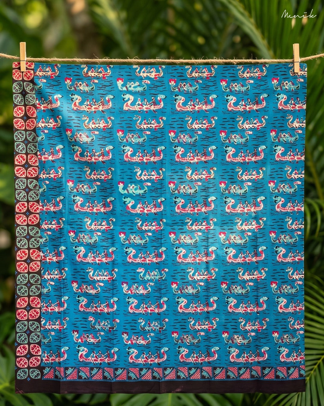 Batik Tangerang Motif Perahu Naga BR-PRNB07 - Menik Batik