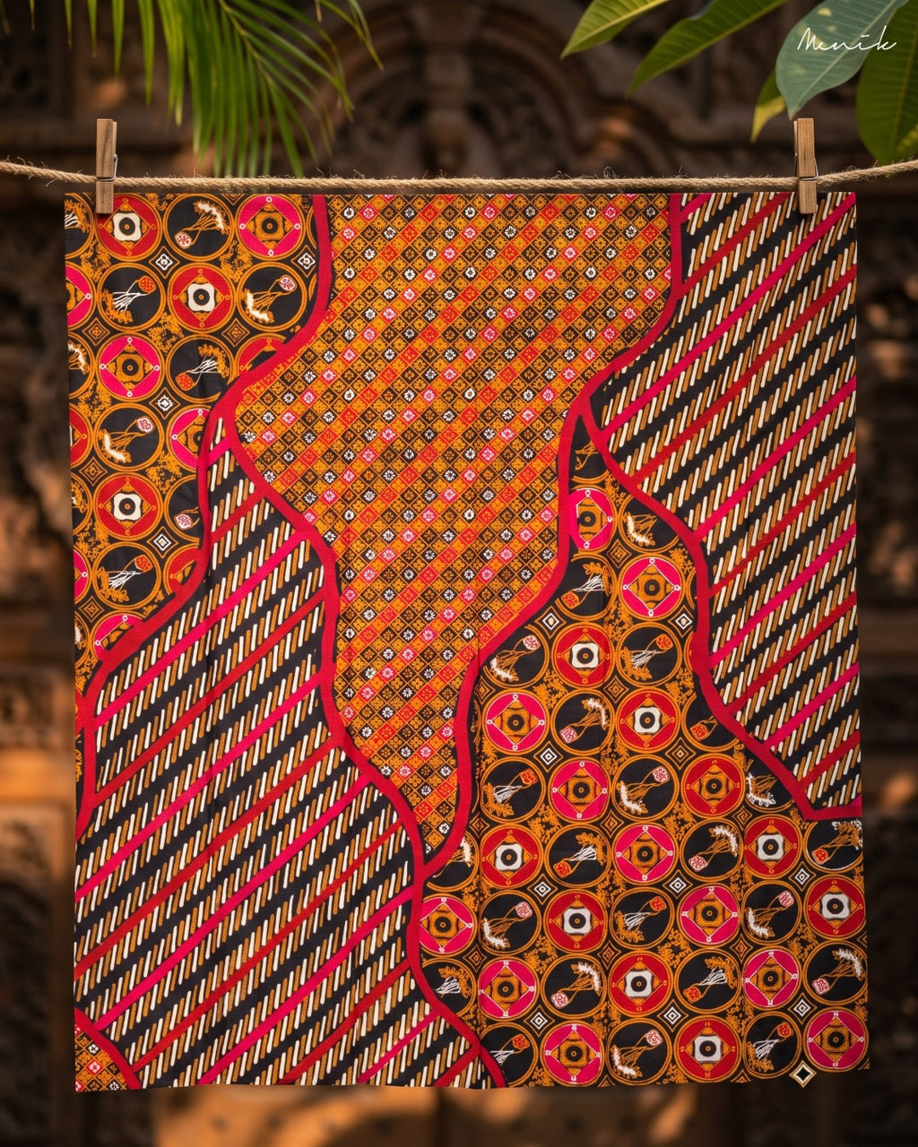 Batik Tangerang Motif Jam Gede Jasa PLJ09 - Menik Batik