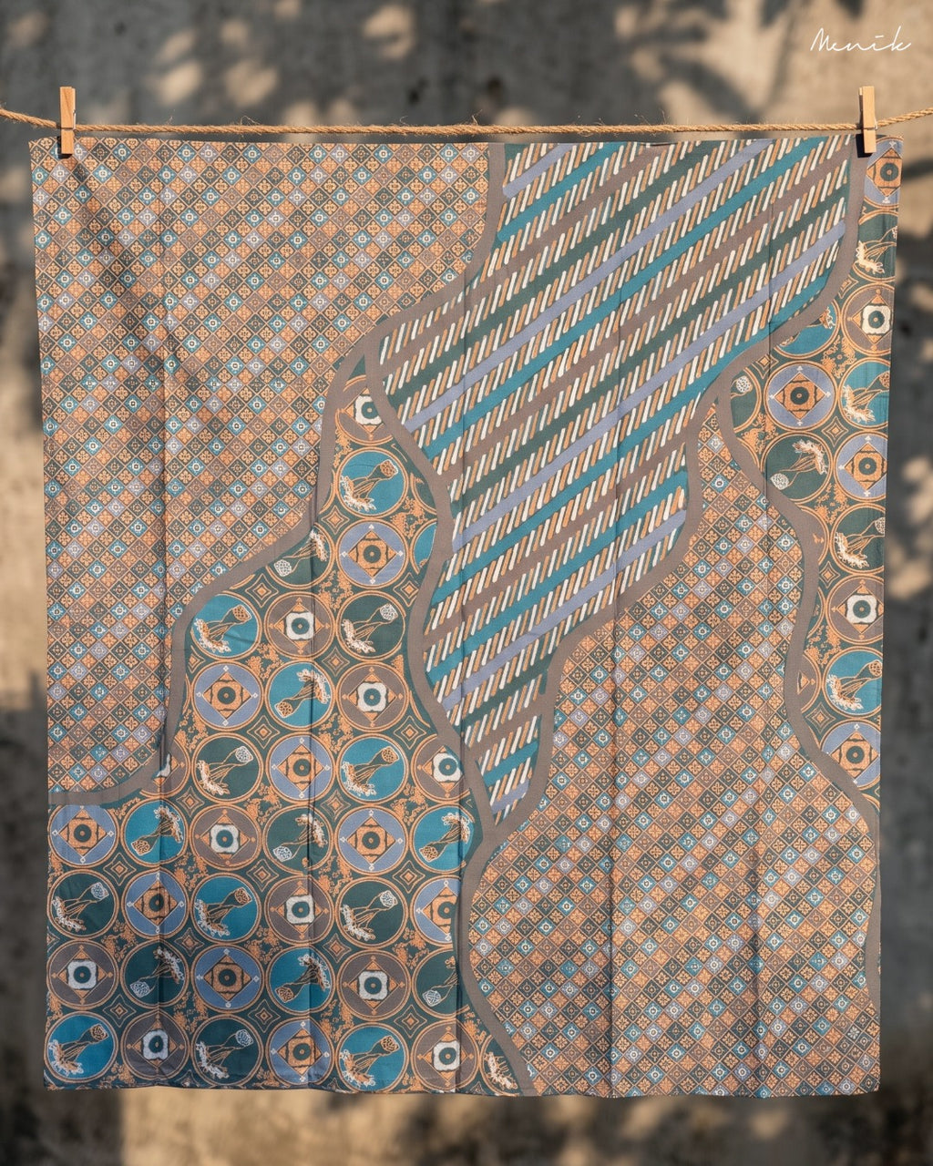 Batik Tangerang Motif Jam Gede Jasa PLJ10 - Menik Batik