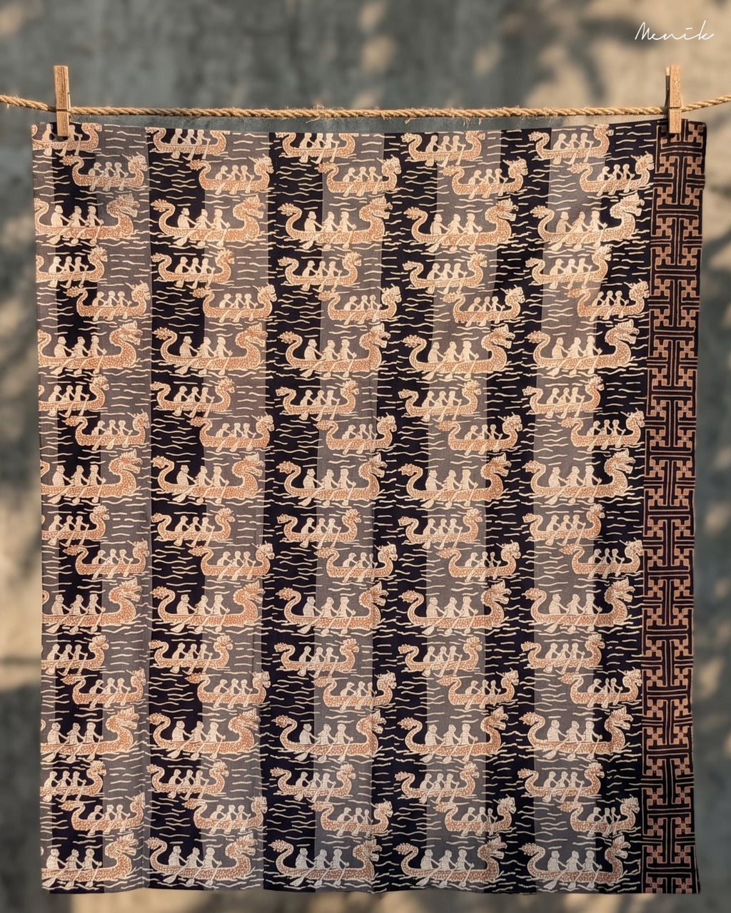 Batik Tangerang Motif Perahu Naga BR-TBN01 - Menik Batik