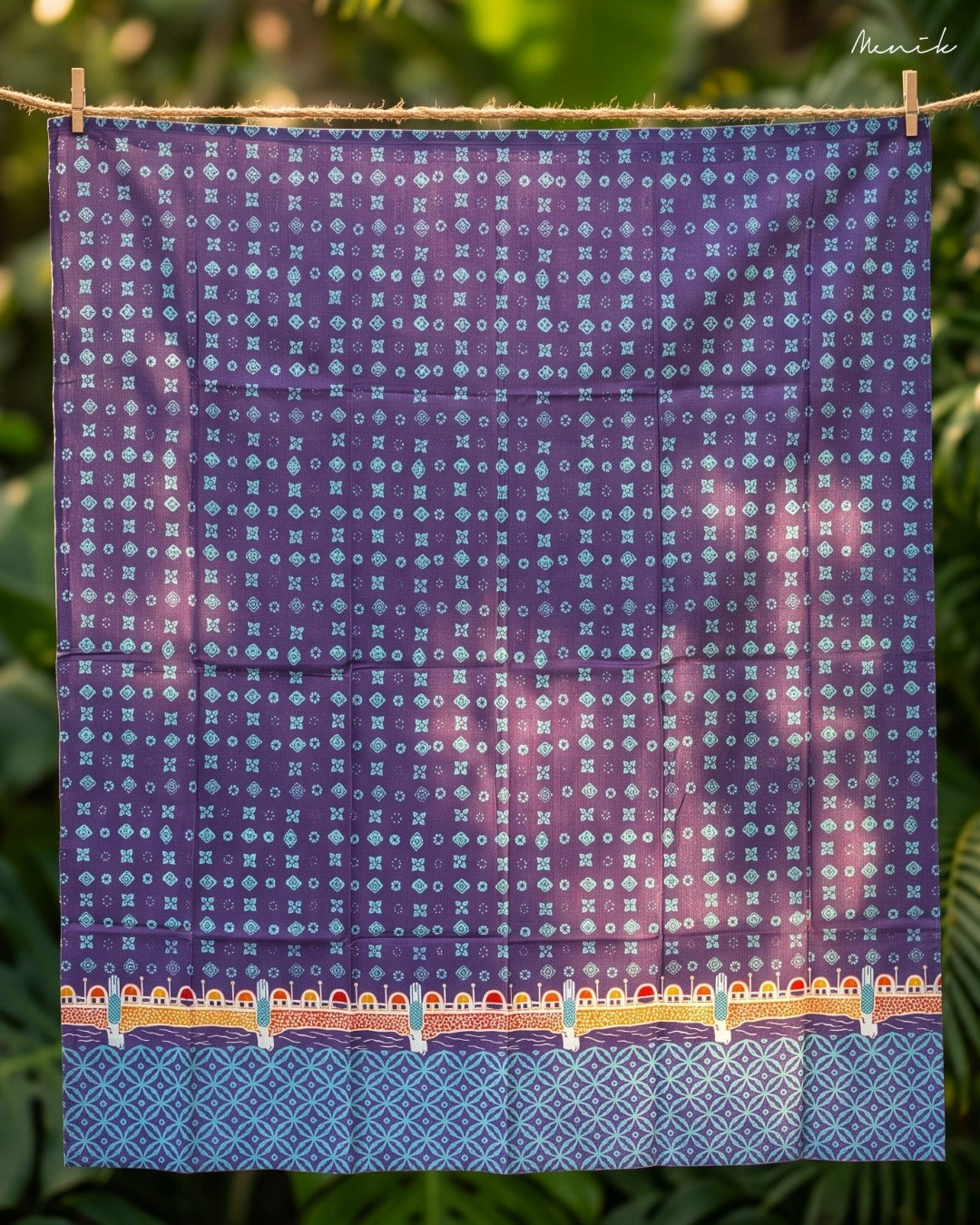 Batik Tangerang Motif Jembatan Berendeng BPJ06 - Menik Batik