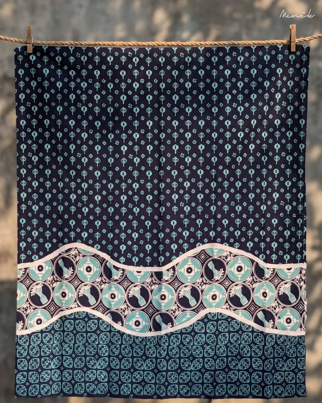 Batik Tangerang Motif Jam Gede Jasa BR-KJL04 - Menik Batik