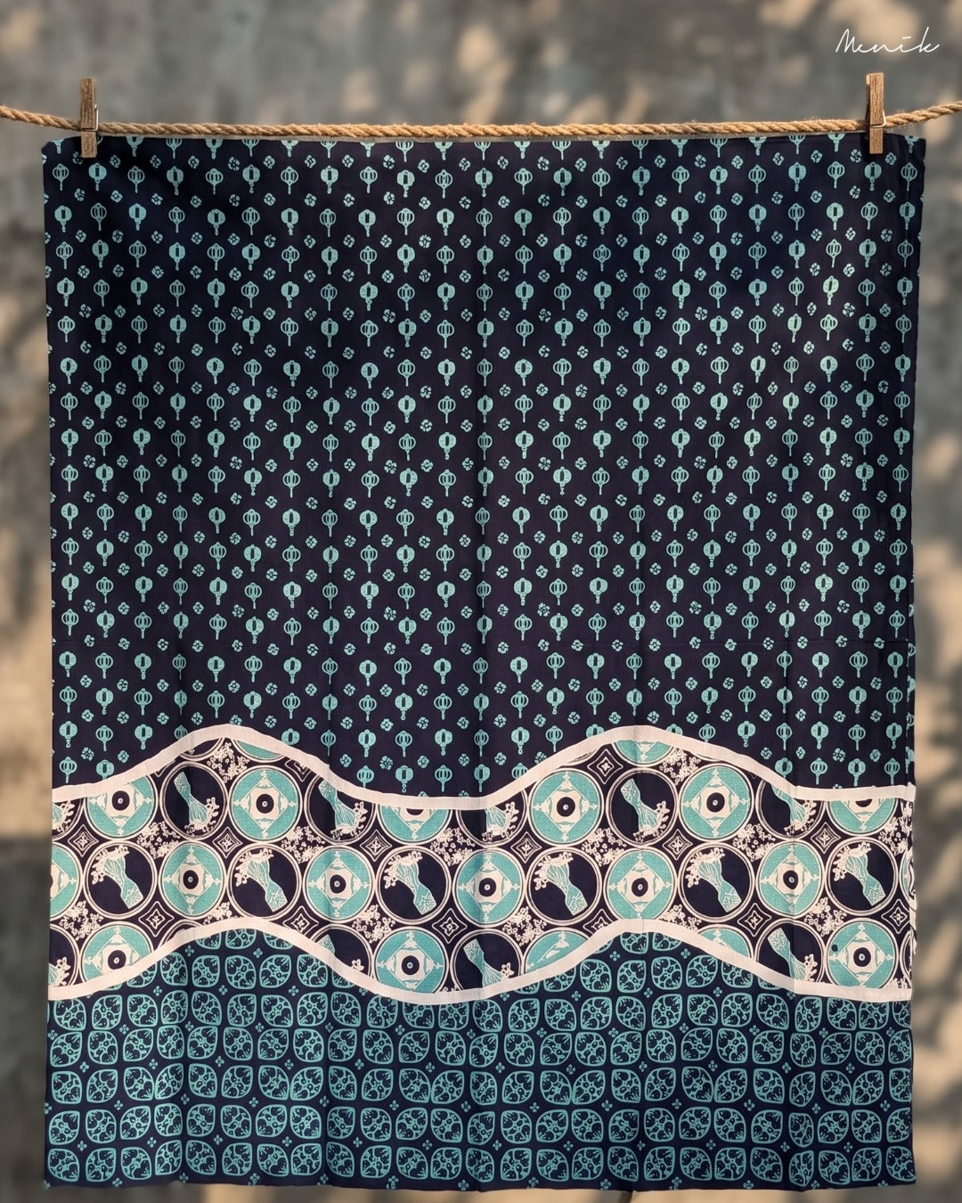 Batik Tangerang Motif Jam Gede Jasa BR-KJL04 - Menik Batik