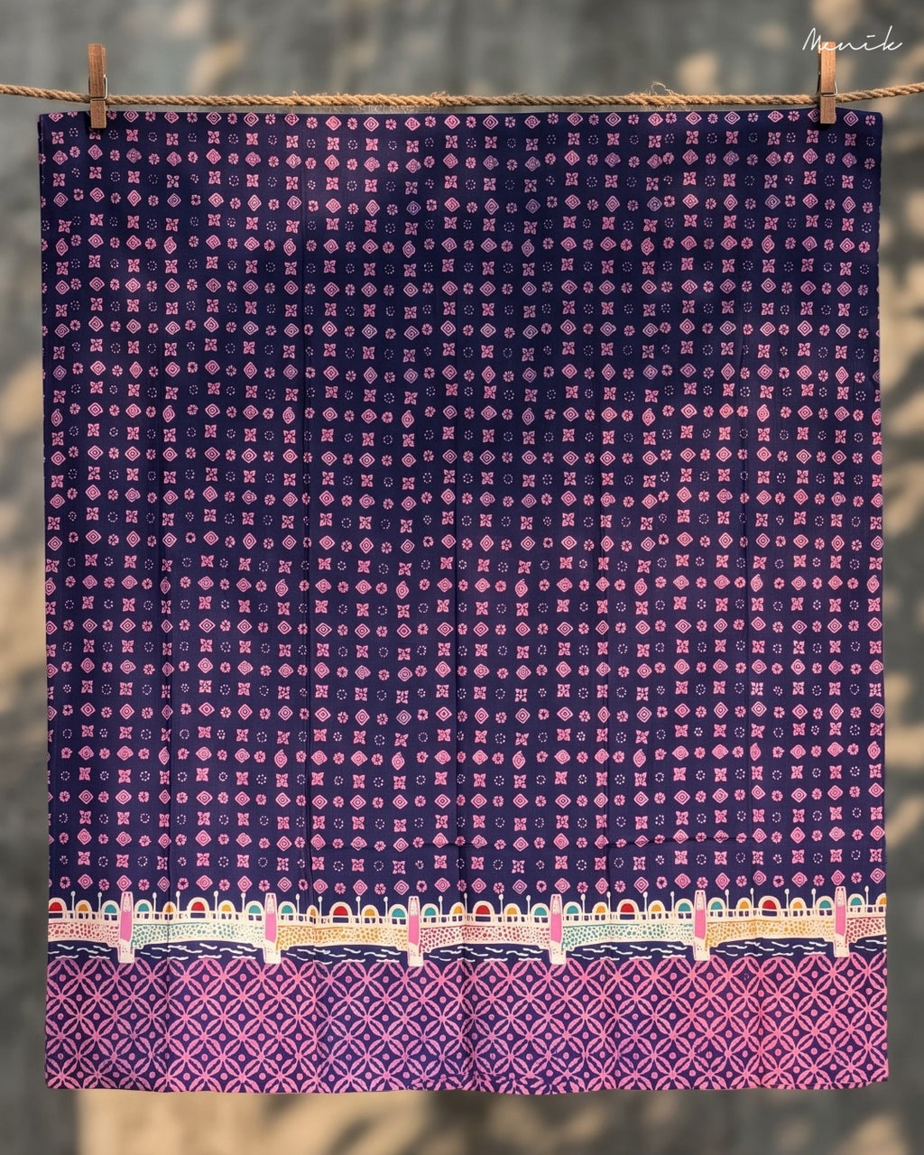 Batik Tangerang Motif Jembatan Berendeng BPJ05 - Menik Batik