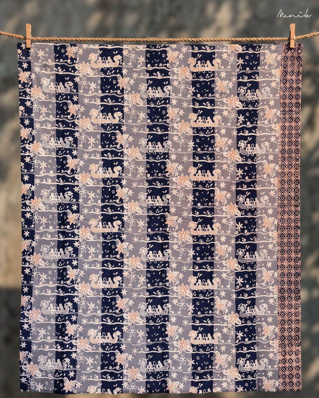 Batik Tangerang Motif Perahu Naga TBN04 - Menik Batik