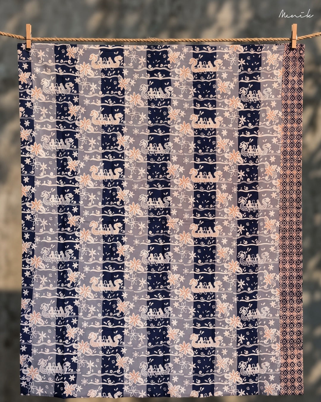 Batik Tangerang Motif Perahu Naga TBN04 - Menik Batik