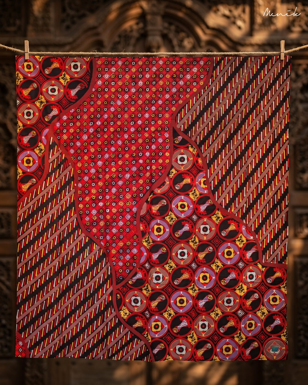 Batik Tangerang Motif Jam Gede Jasa PLJ05 - Menik Batik