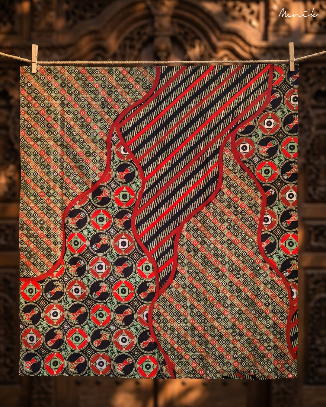 Batik Tangerang Motif Jam Gede Jasa PLJ06 - Menik Batik
