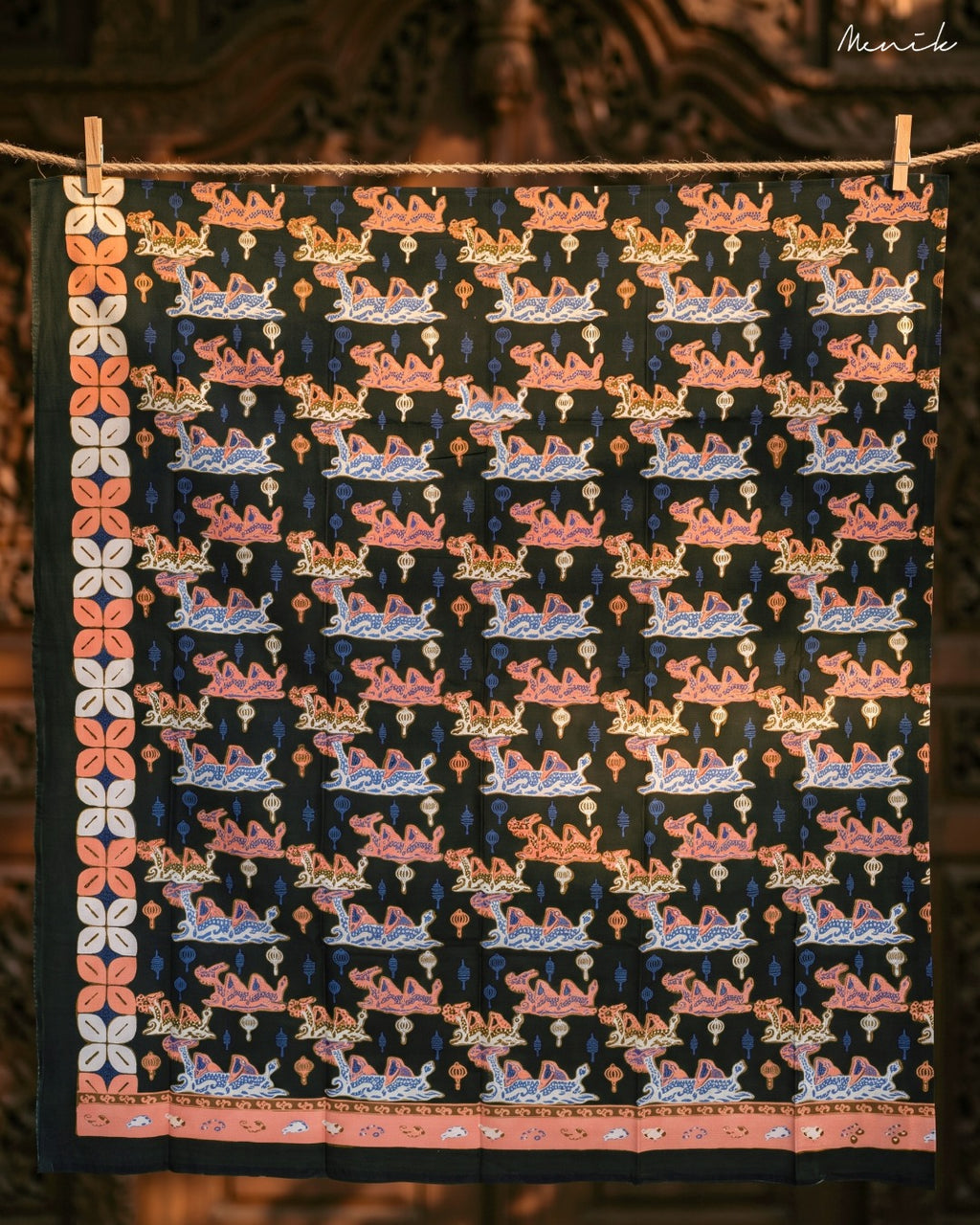 Batik Tangerang Motif Perahu Naga BR-PRNL03 - Menik Batik