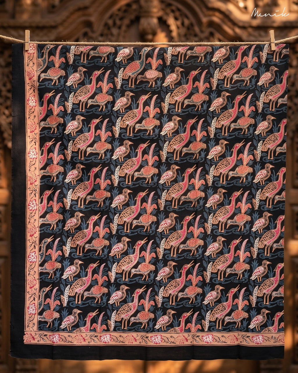 Batik Tangerang Motif Burung Kreo BR-KRC02 - Menik Batik