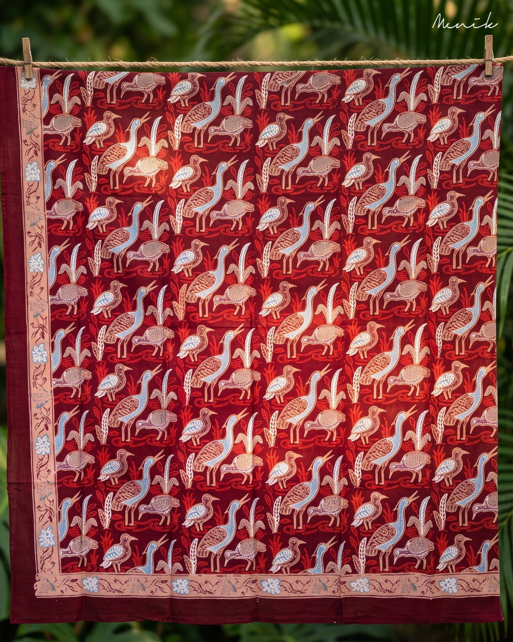 Batik Tangerang Motif Burung Kreo BR-KRC01 - Menik Batik