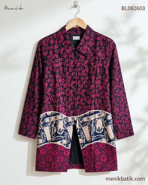 Batik Tangerang Motif Gambang Kromong BL082603 - Menik Batik