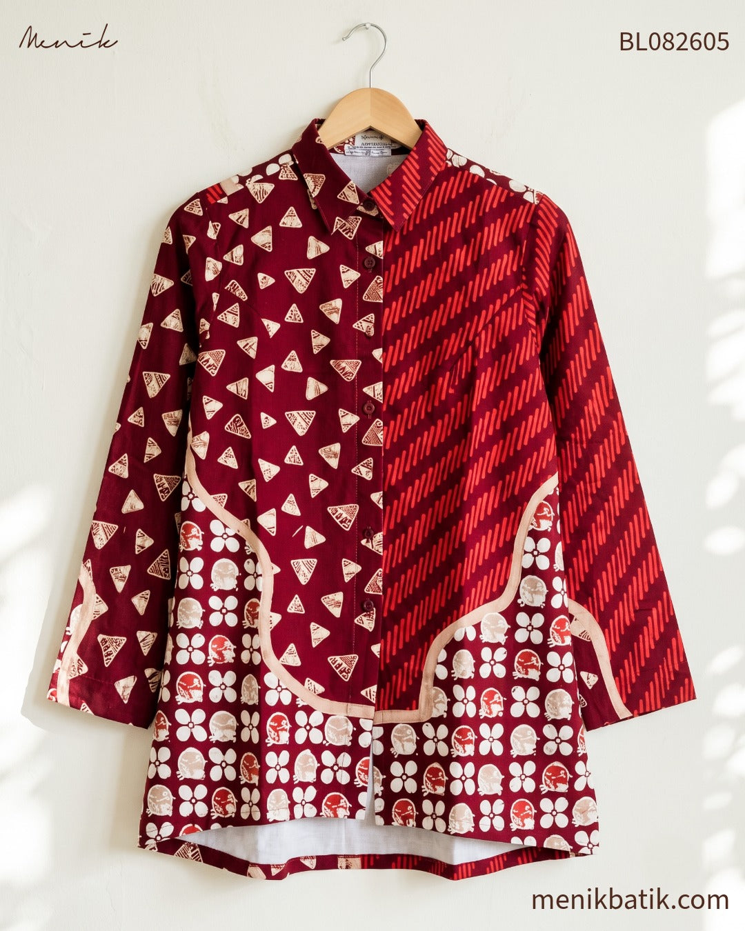 Batik Tangerang Motif Perahu Naga BL082605 - Menik Batik