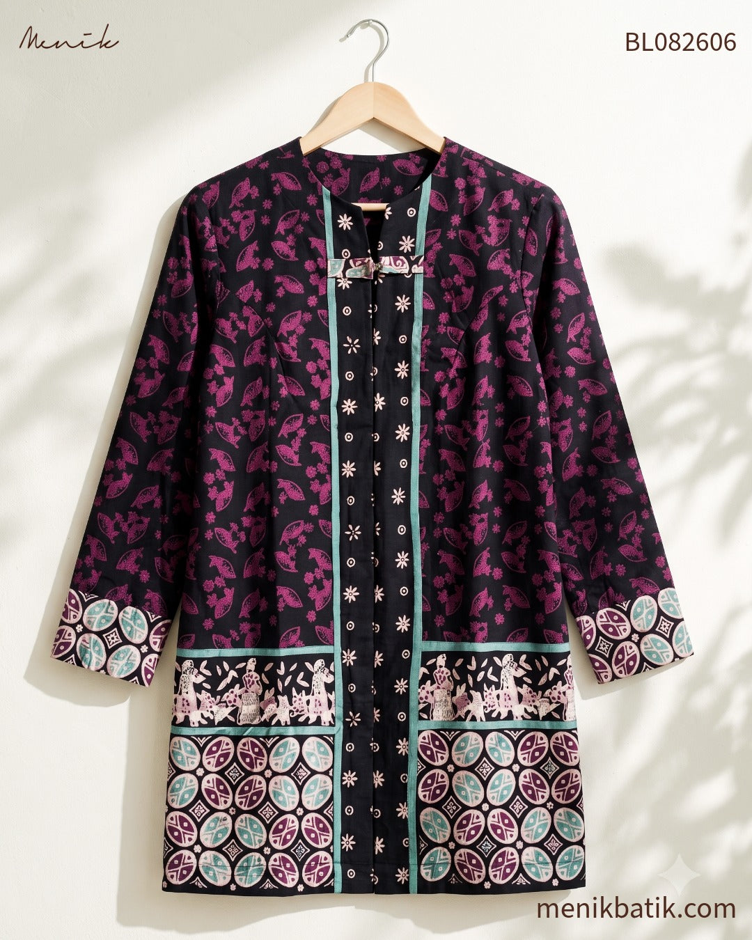 Batik Tangerang Motif Lenggang Cisadane BL082606 - Menik Batik