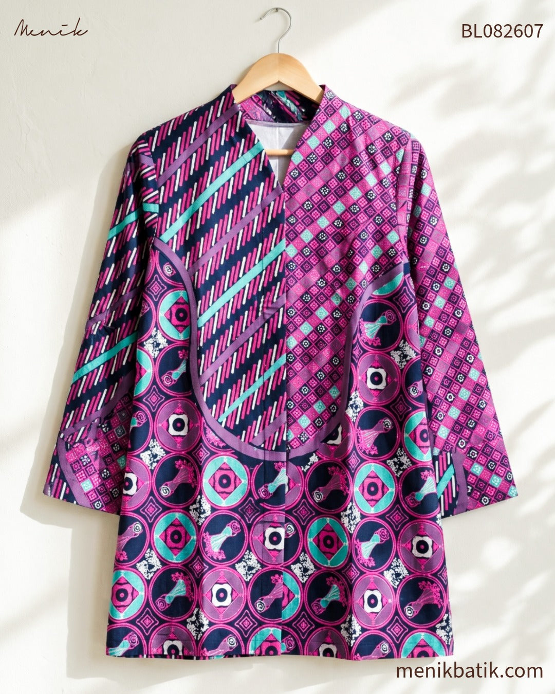 Batik Tangerang Motif Jam Gede Jasa BL082607 - Menik Batik